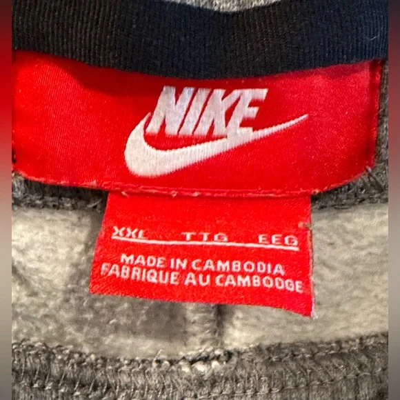 Men's Nike Sportswear Modern Tapered Fleece Sweatpants Size XXL Grey - Picture 3 of 8